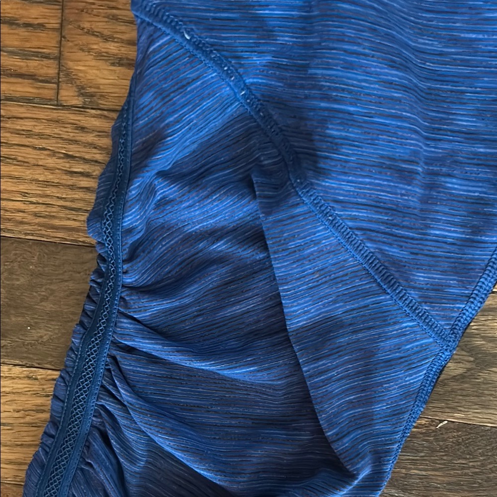 Lululemon Athletica Blue Leggings Soft Elastic Waist - Picture 4 of 11